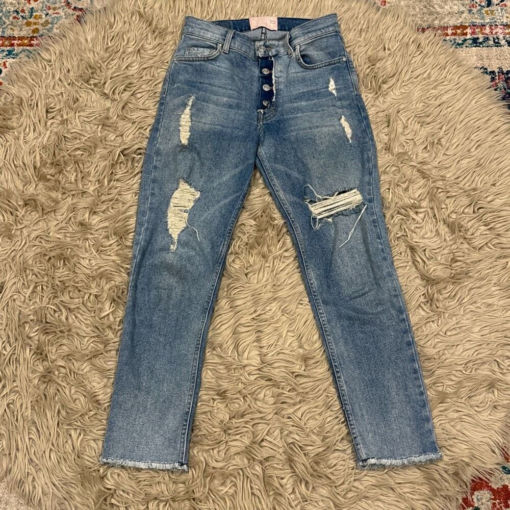 Revice distressed jeans size 27